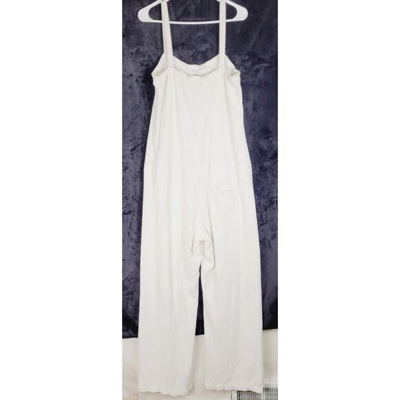 Juicy Couture ivory terry cloth jumpsuit Size XL Y2K Comfycore Leisurewear - Picture 2 of 10